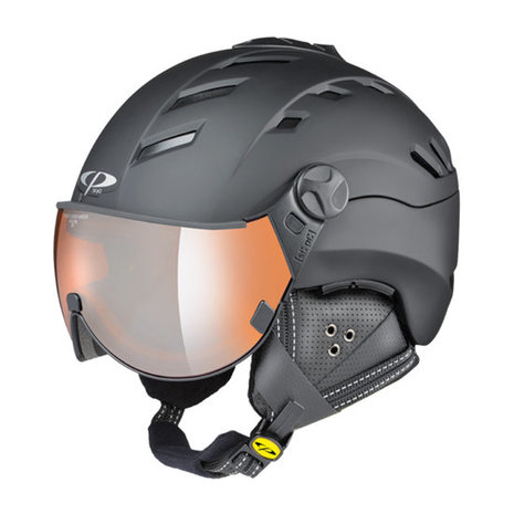 CP Camurai Zwart Skihelm - Spiegel Vizier