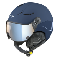 CP Coya+ Skihelm met Vizier blauw | Extra veilig! | Meekleurend & Polariserend vizier