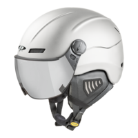 CP New Camurai skihelm wit - meekleurend vizier - kies uit 2 soorten ! 